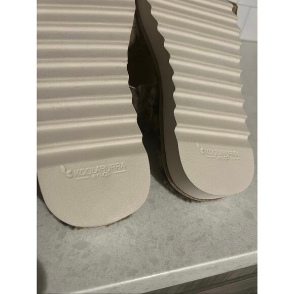 New Koolaburra by Ugg W Fuzz-On Women’s Cozy Slides Slippers Leopard Size 9 - Picture 9 of 12